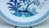 Meissen Wandschale 35cm Blaumalerei indianische Blumen 1.Wahl