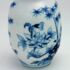 Meissen Vase Blaumalerei Fels- und Blumenmalerei, 1.Wahl, selten