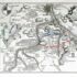 Karte der Schlacht bei Meißen 1760