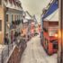 Fotogeschenk - Motiv 'Hohlweg im Winter'