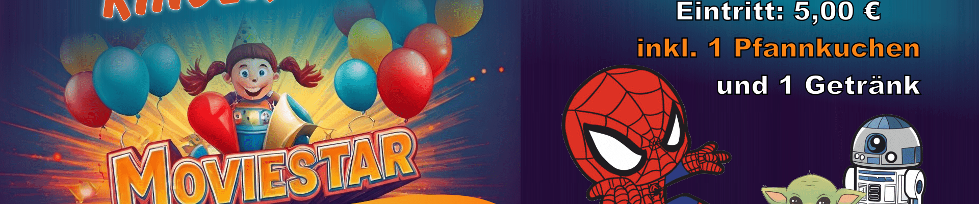Kinderfasching Movie Star