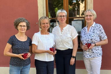 SkF-Kristall für den ehemaligen Vorstand des SkF Radebeul