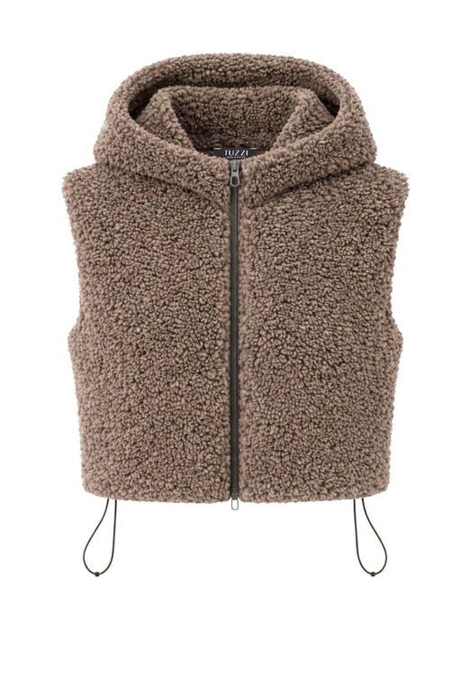 Teddy-Weste QUIET WILD kapuze TUZZI