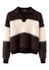 Wuschel-Pulli mit Rippbündchen von TUZZI