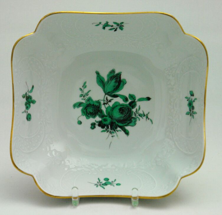 Meissen Schüssel Kupfermalerei Neumarseille