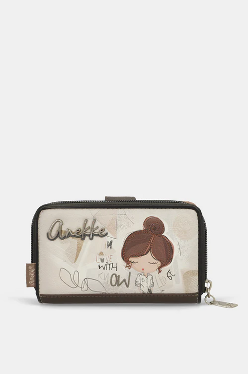 Brieftasche RFID Sophia mittelgroß und fest von Anekke