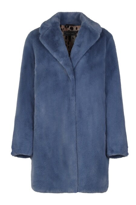 Blaue Web­pelzjacke 151500 von White Label Gr.40