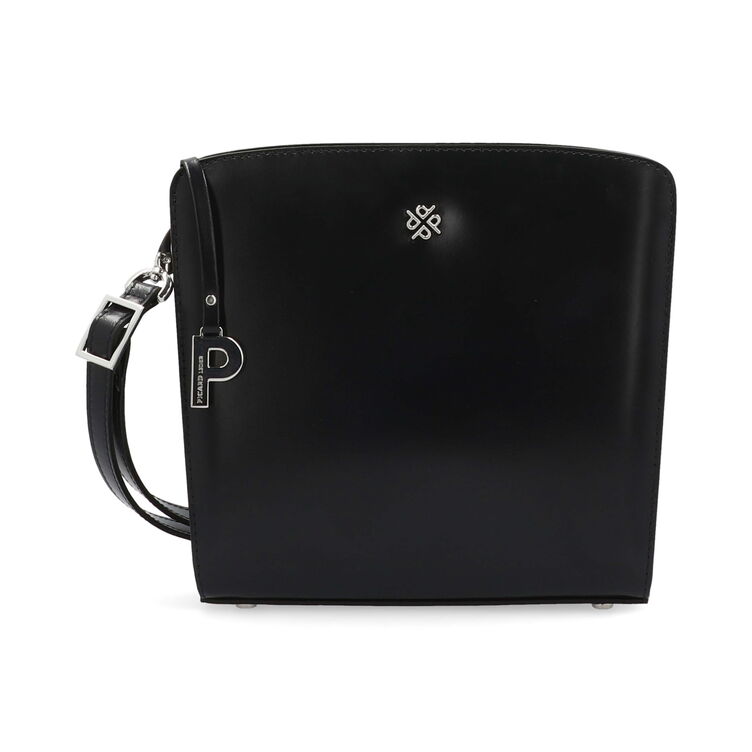 Elegante Schwarze Ledertasche Picard