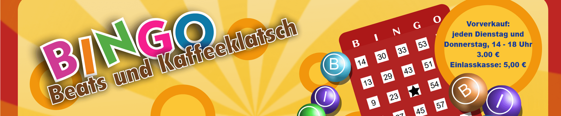 Bingo, Beats und Kaffeeklatsch