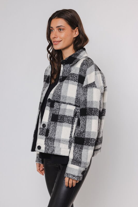 Modische Karo Kurzjacke von RINO&PELLE