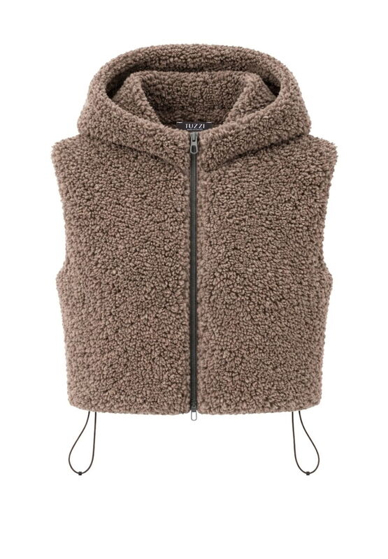 Teddy-Weste QUIET WILD kapuze TUZZI
