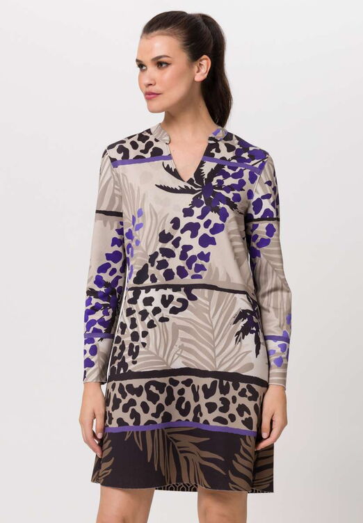 Wendekleid mit Alloverprint von TUZZI