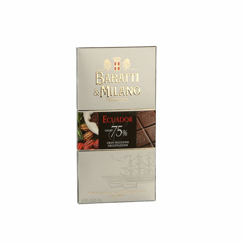 Baratti & Milano Extra Dunkle Schokolade 75%