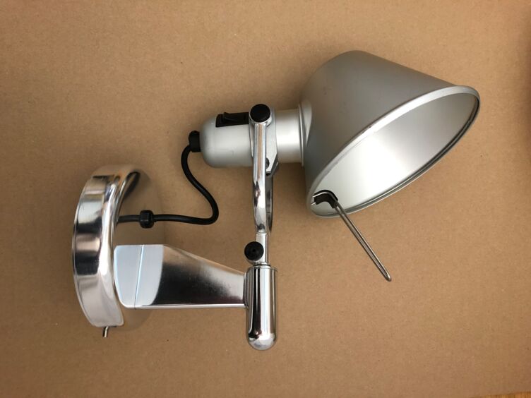 4er Pack Artemide Tolomeo Faretto Wandlampe mit Schalter