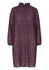 Kleid GLAM ON TRACK mit plissierter Struktur