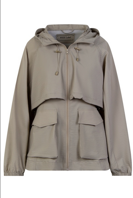 Wind-Jacke mit Kapuze