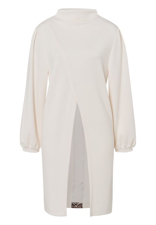 Helles Kleid mit Puffärmel von Tuzzi in Gr. 44