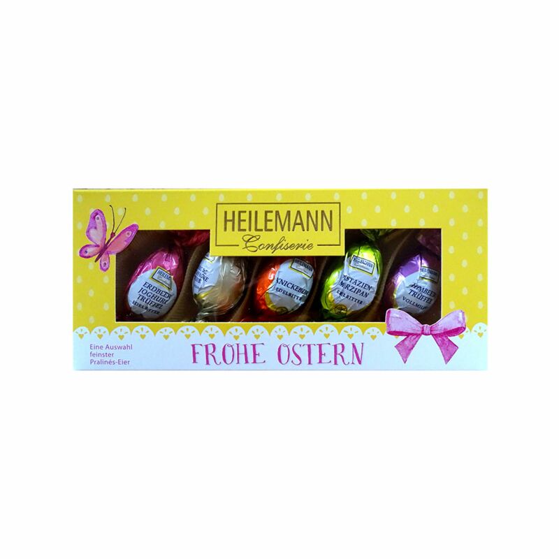 Praliné-Eier-Mischung Geschenkpackung Ostern, 94g