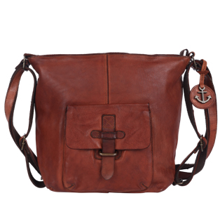 Lederrucksack 2nd Baily in cognac