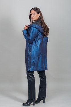 Plonge-Nappa Lederjacke mit Glanz-Finish von Polar Leder