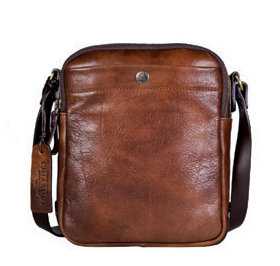 Leder-Messenger-Tasche 52010 Serie Old Tuscany von Chiarugi