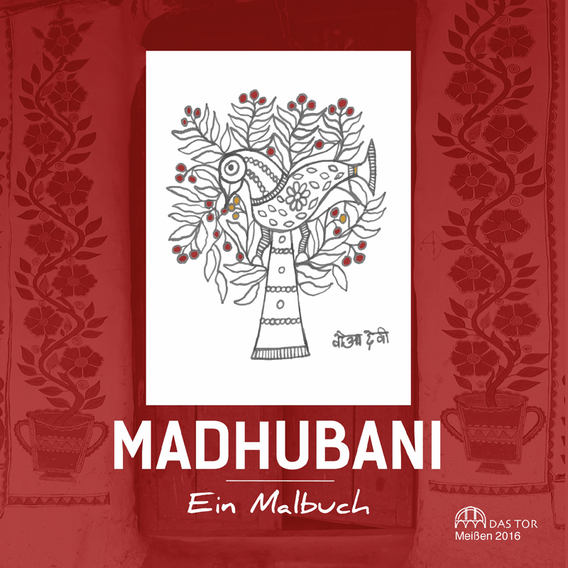 Malbuch Madhubani
